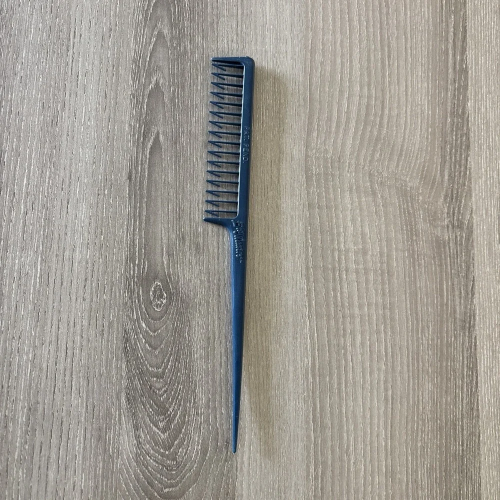 Vintage Easy Weavers Professional Weaving Blue Plastic Salon Comb‎ 90's Styling